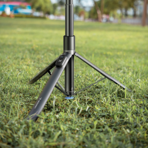 Lazda asmenukei (selfie stick) - trikojis stovas 170cm su nuimamu Bluetooth mygtuku Wozinsky WRZP1